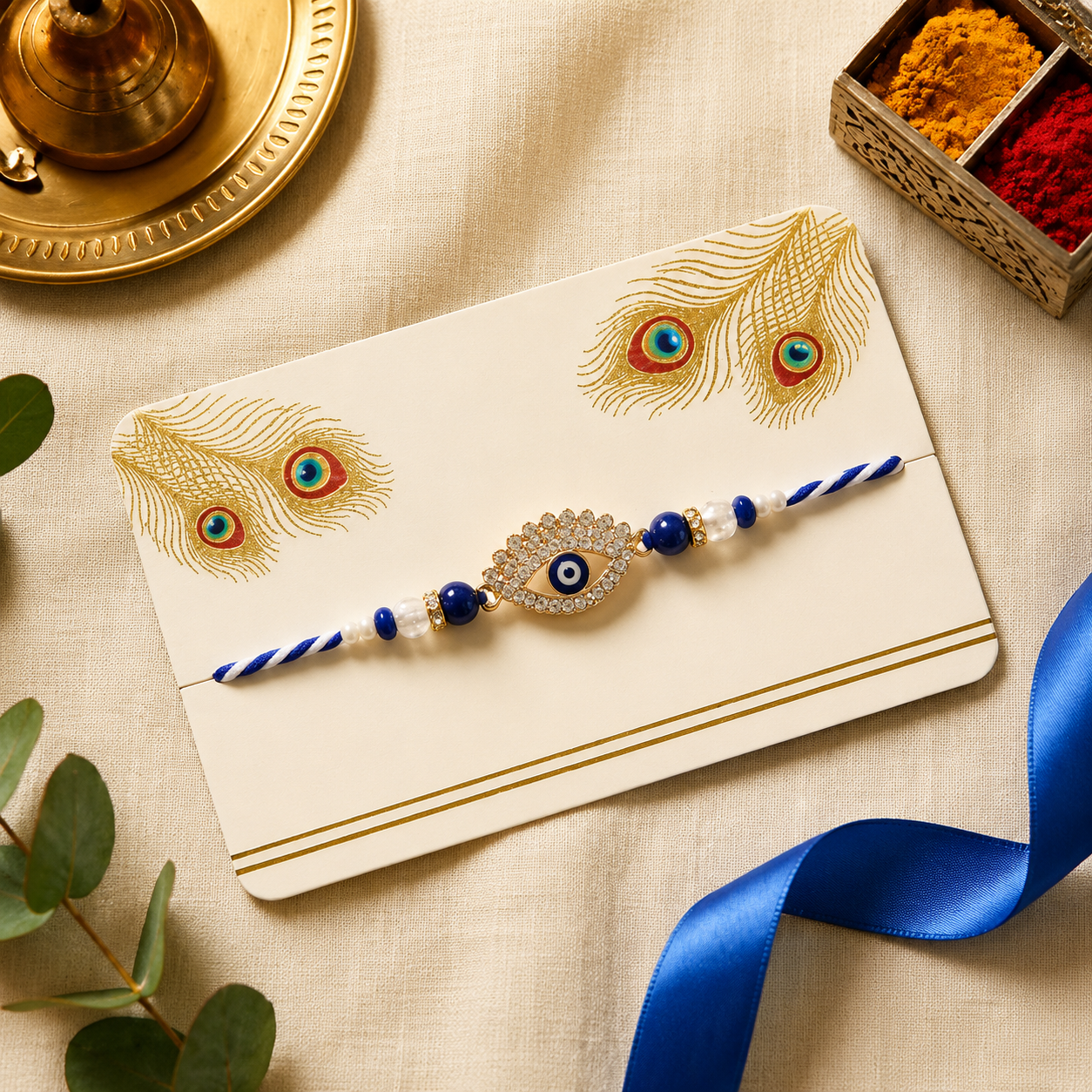 Ethnic Rakhi for Brother | Festive Raksha Bandhan Rakhi