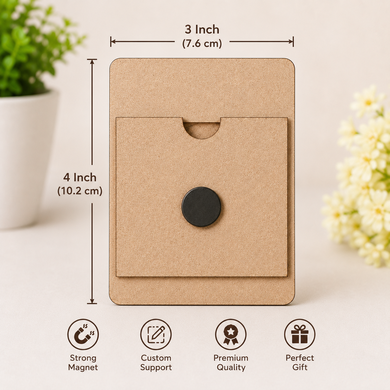 Personalized Instagram Rakhi Fridge Magnet with Photo