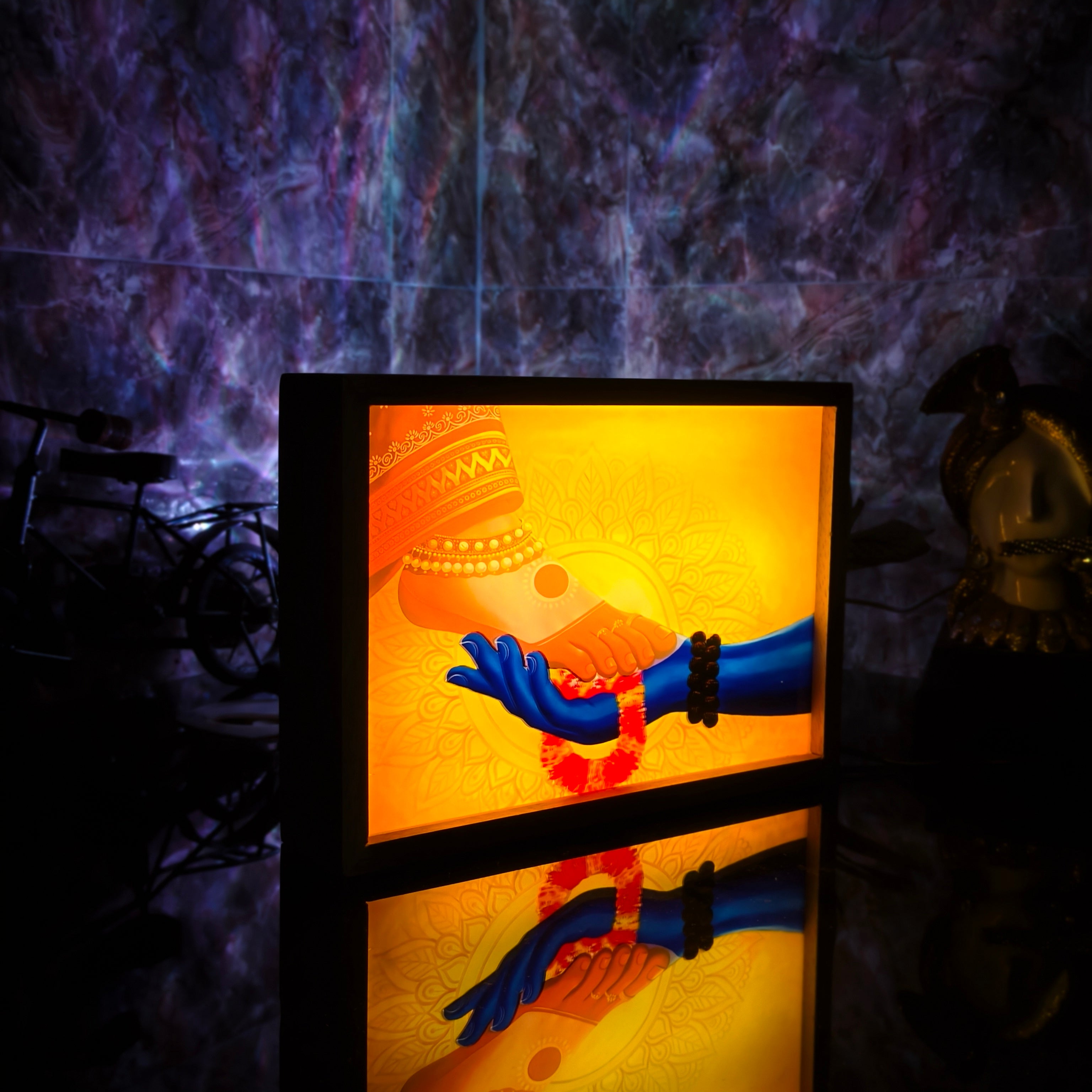 Custom LED Photo Lamp | Magic Glow Frame | Premium Gift for Special Moments