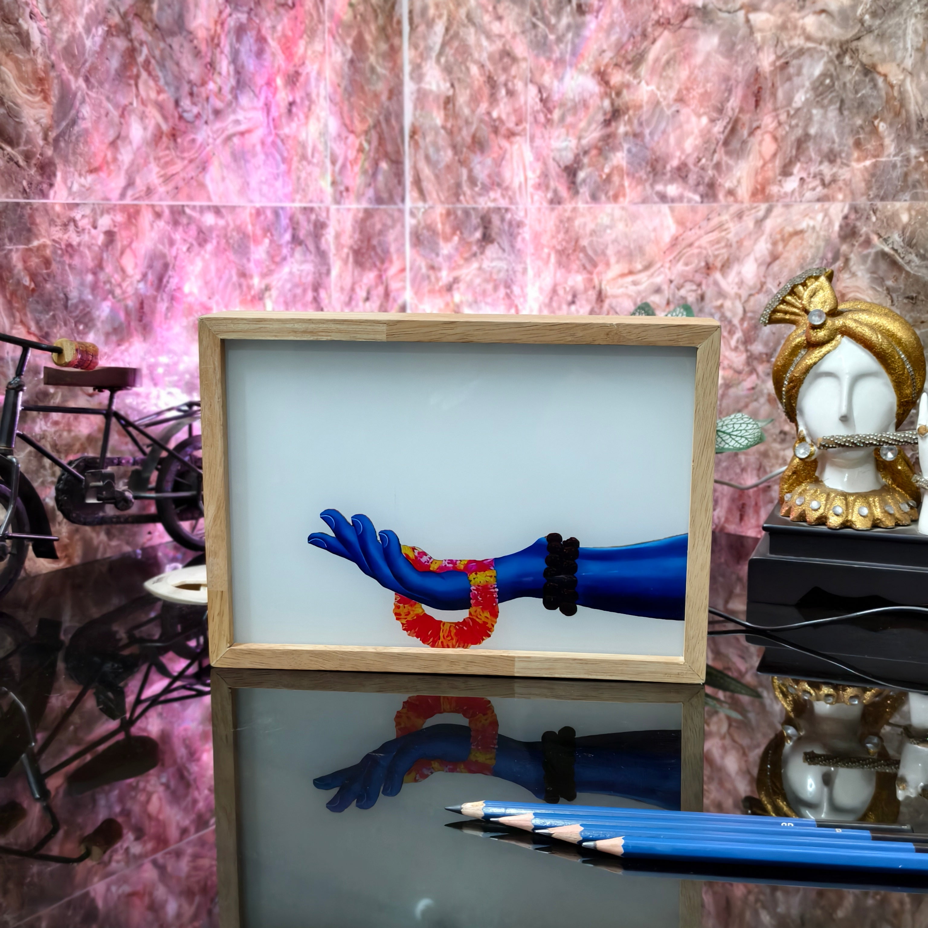 Custom LED Photo Lamp | Magic Glow Frame | Premium Gift for Special Moments