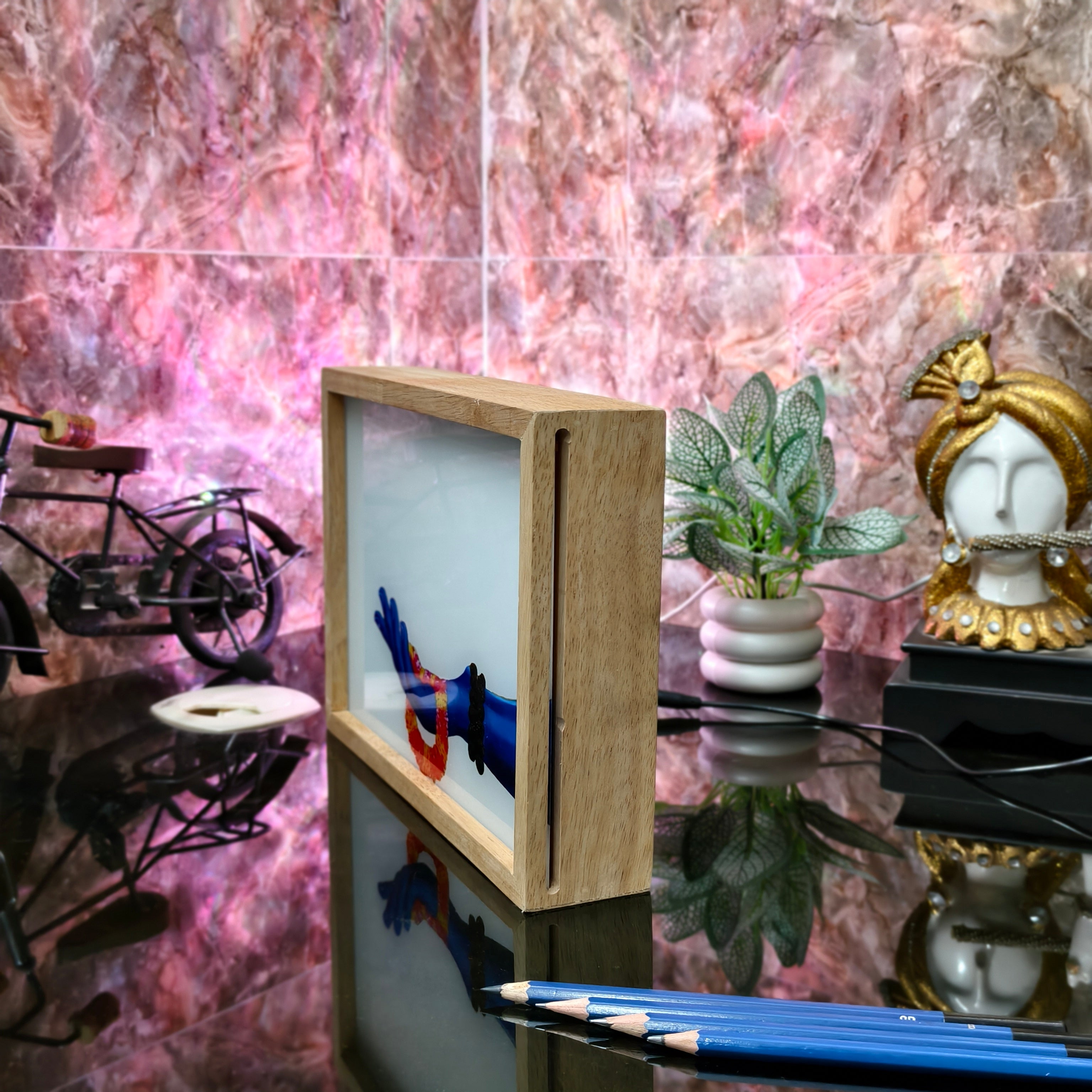 Custom LED Photo Lamp | Magic Glow Frame | Premium Gift for Special Moments