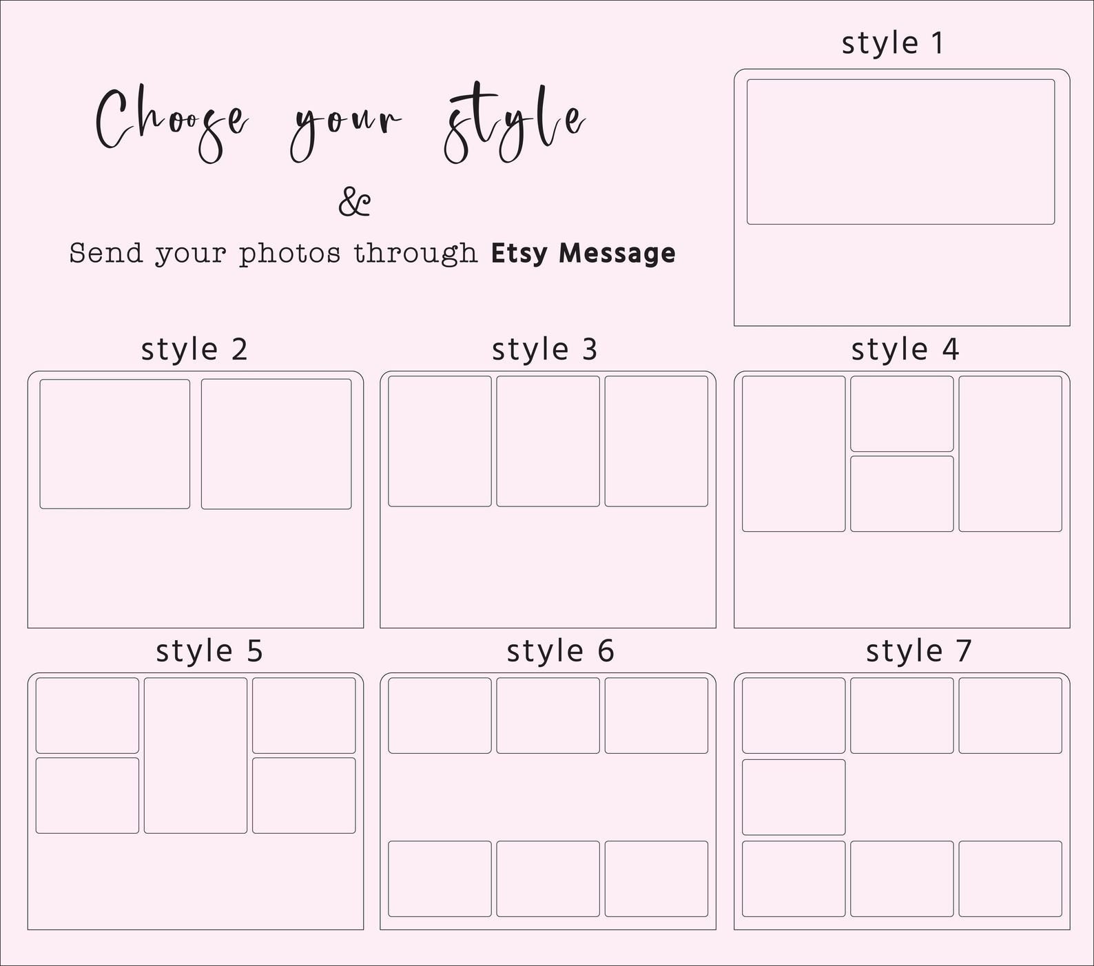 Peronalized Photo Night Light, Photo Collage LED Light, Mother Gifts, Birthday Gift for Mom