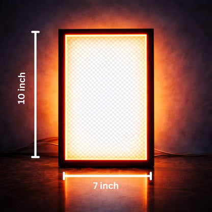 Custom LED Photo Lamp | Magic Glow Frame | Premium Gift for Special Moments