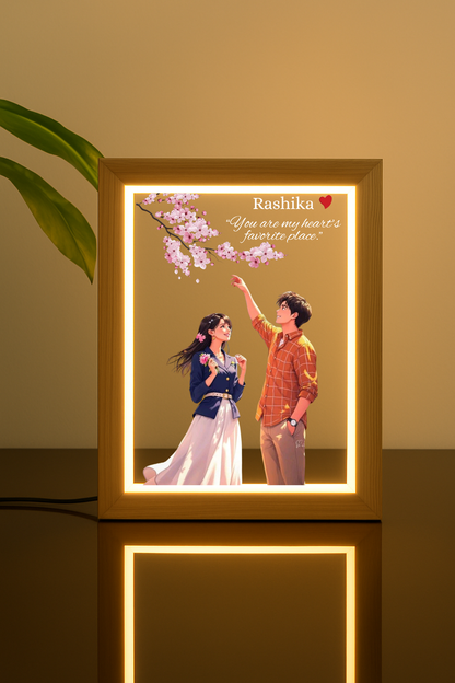 Forever Love Customized Square Frame