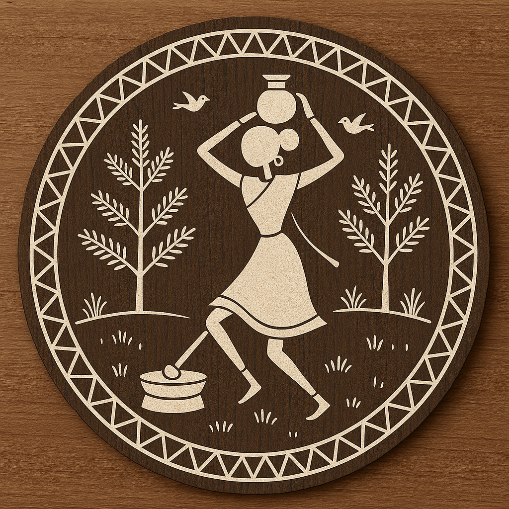 UV Printed MDF Wall Plates – Ethnic & Boho Designs