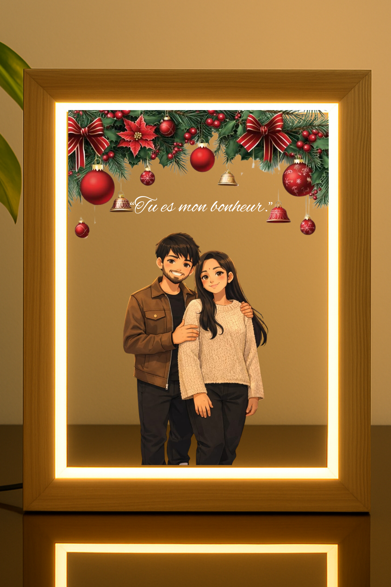 Forever Love Customized Square Frame