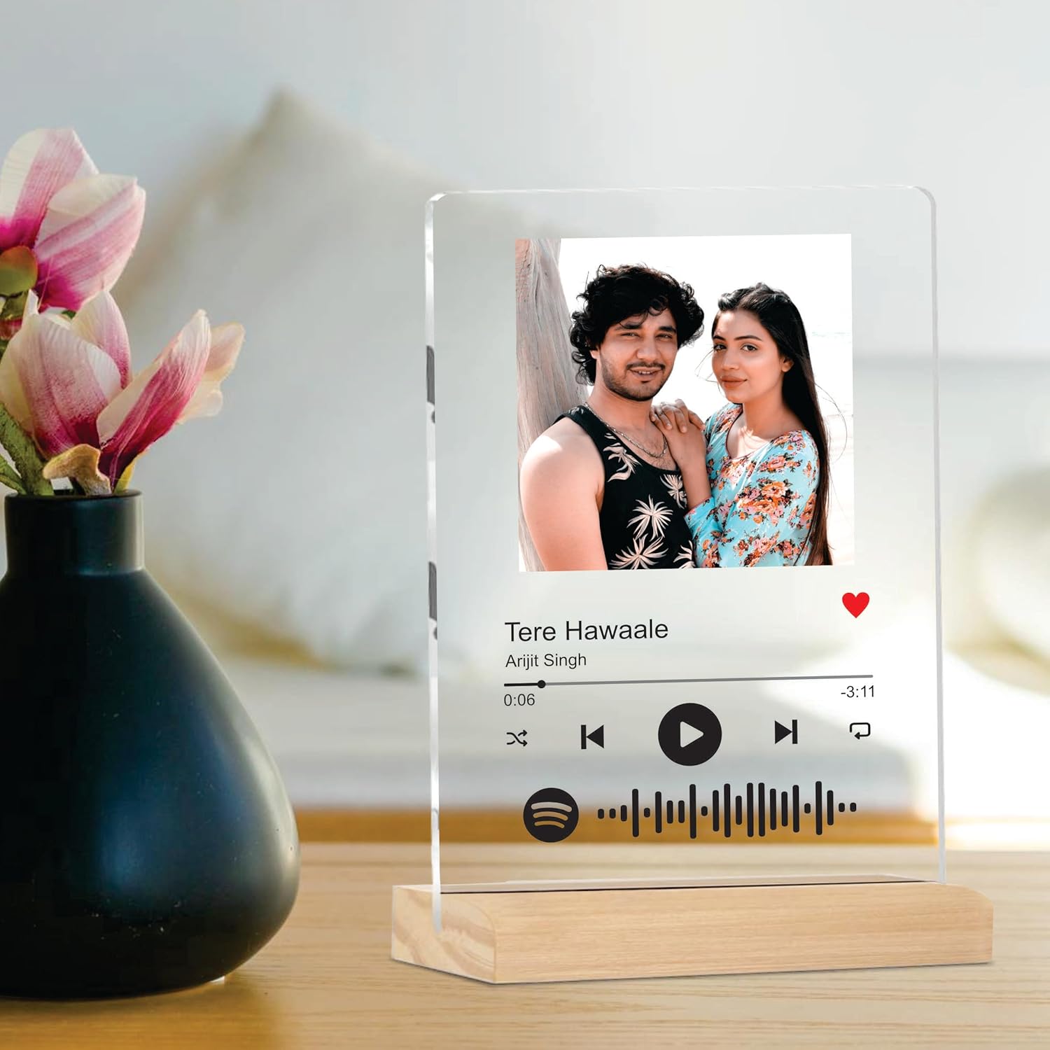 Custom Acrylic Photo Stand (Without Light) – Classic Desk Display