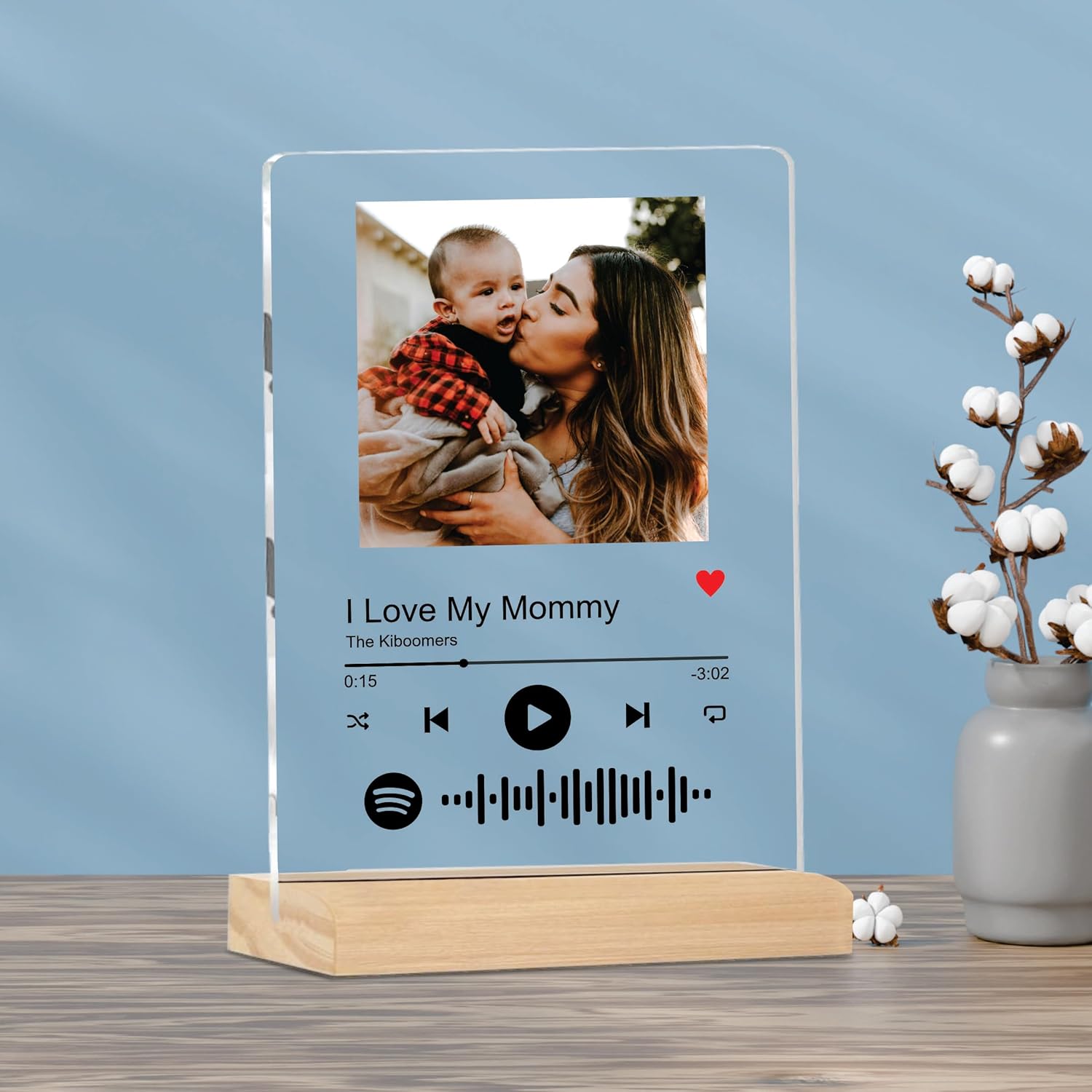 Custom Acrylic Photo Stand (Without Light) – Classic Desk Display