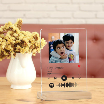 Custom Acrylic Photo Stand (Without Light) – Classic Desk Display