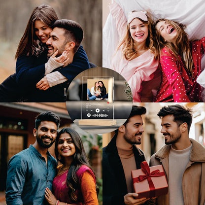 Personalized Acrylic Photo Stand – Minimal Table Top Gift