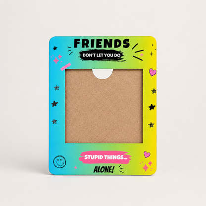 Personalized Friendship Day Fridge Magnet with Photo 2