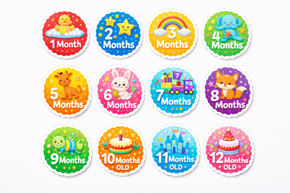 Monthly Milestone sticker&