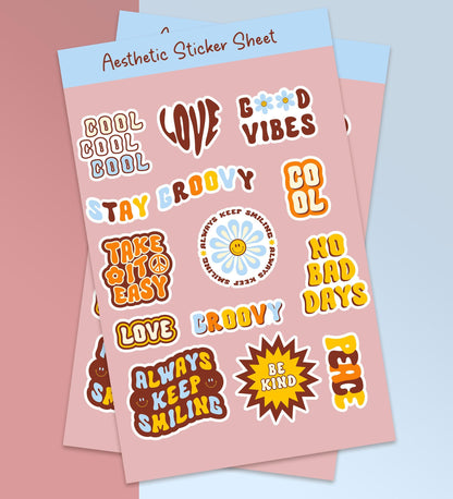 Anime &amp; Cartoon UV Stickers Pack | Waterproof Glossy Sticker Sheet