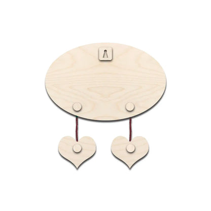 Custom Couple &amp; Two Kids Name Plate | Home Entrance Décor