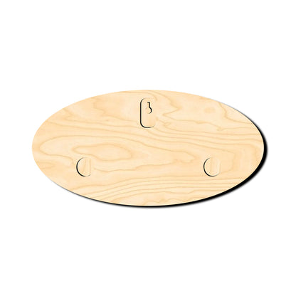 Minimal Marathi Wooden Nameplate | Personalized 3D Family Name | 12 × 6 Inch