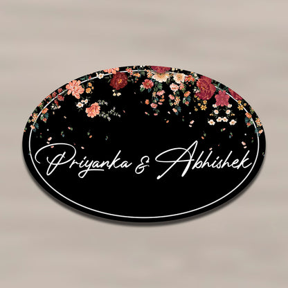 Elegant Family Name Plate | Customized Décor |3D