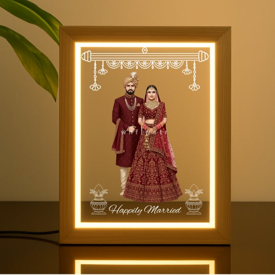 Forever Love Customized Square Frame