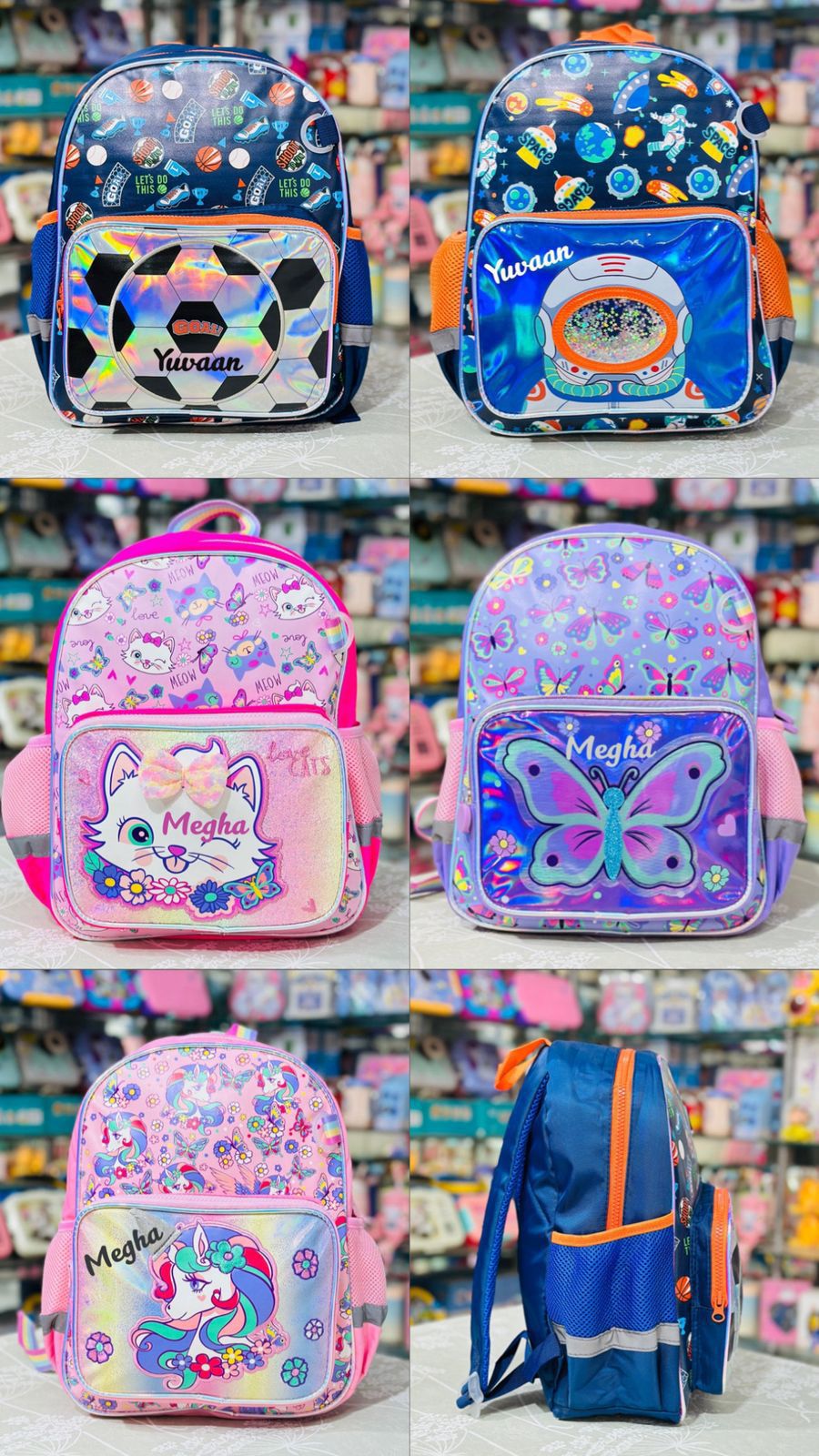 All-in-One Personalized School Bag Hamper for Kids