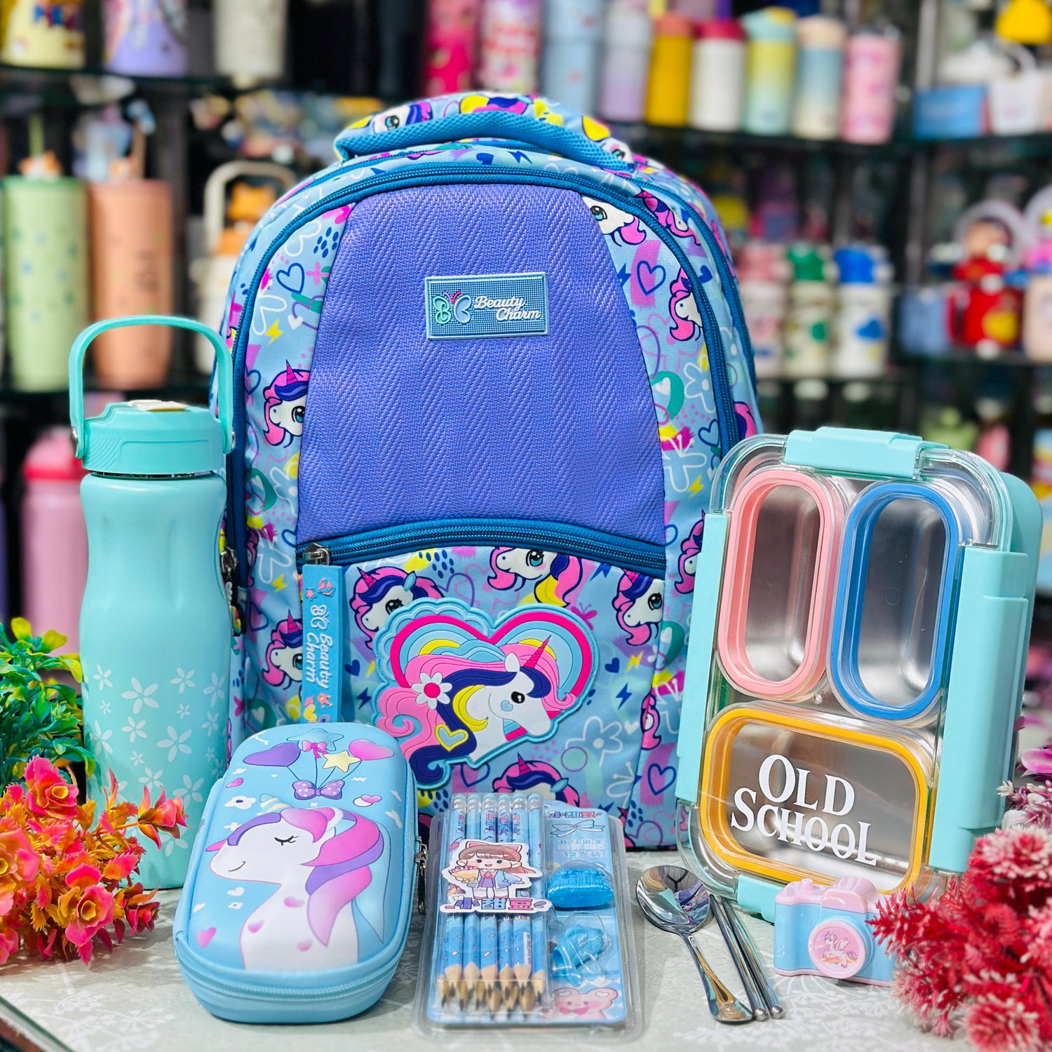 All-in-One Personalized School Bag Hamper for Kids