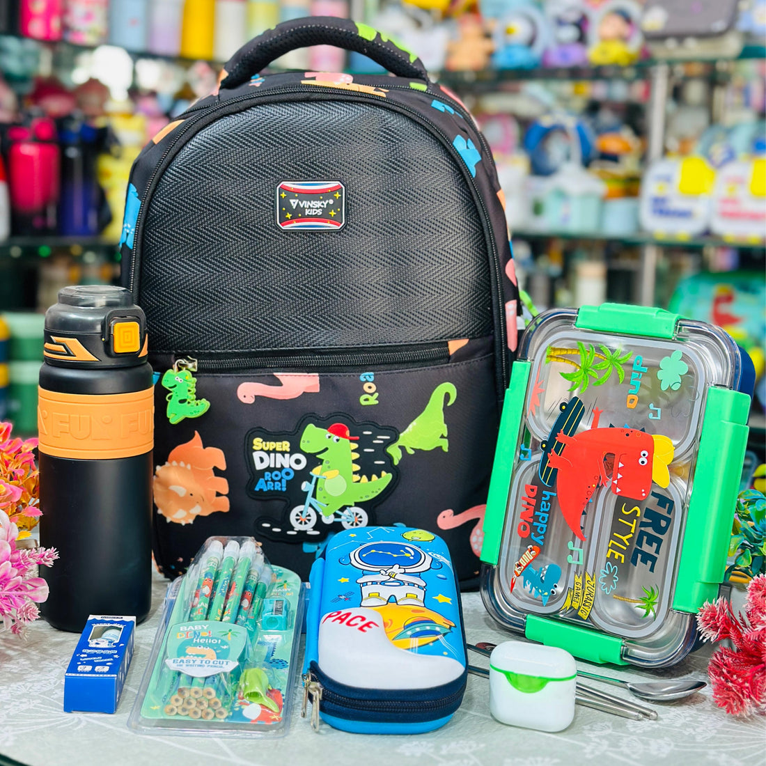 All-in-One Personalized School Bag Hamper for Kids