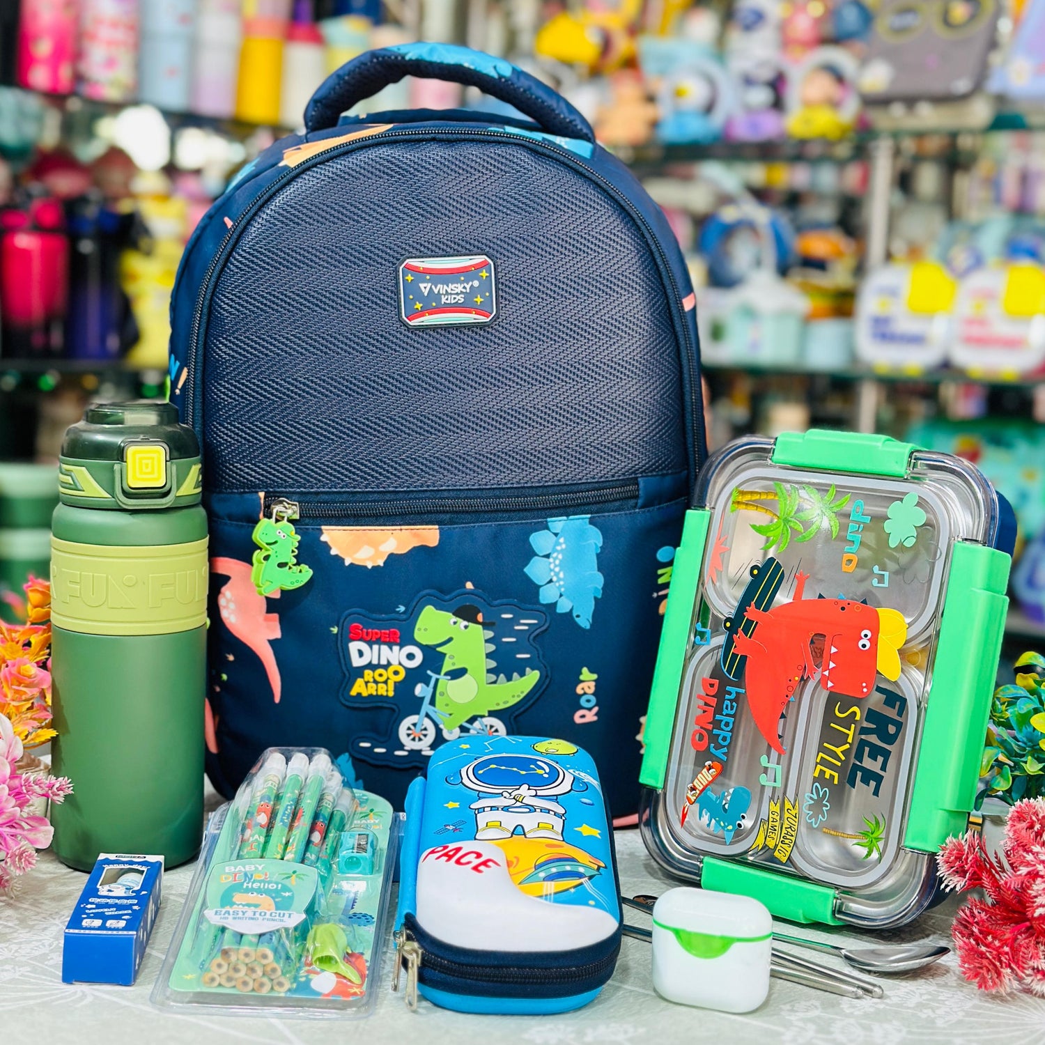 All-in-One Personalized School Bag Hamper for Kids