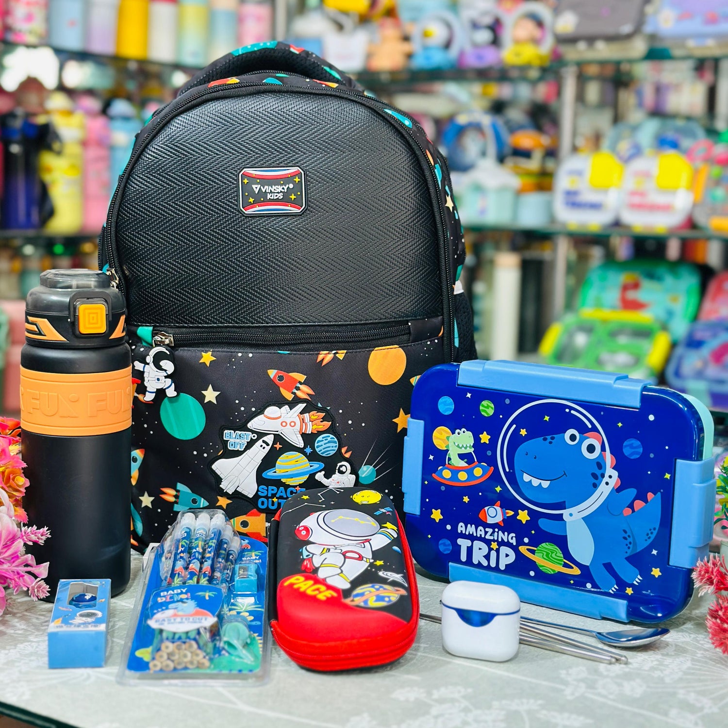 All-in-One Personalized School Bag Hamper for Kids